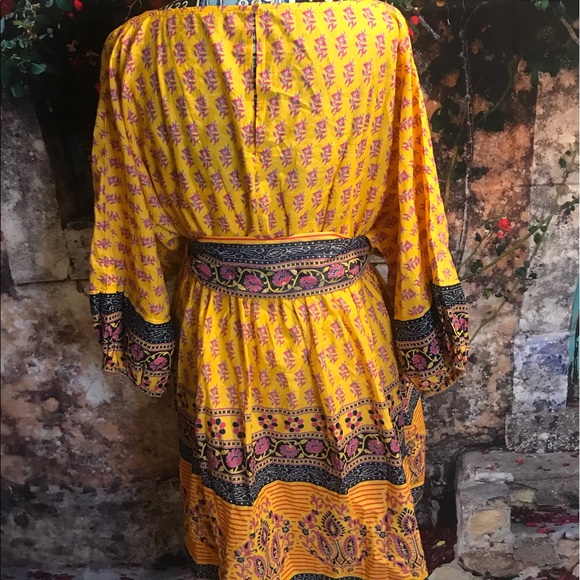 J. Crew Yellow and Black Mini Dress - Picture 10 of 14